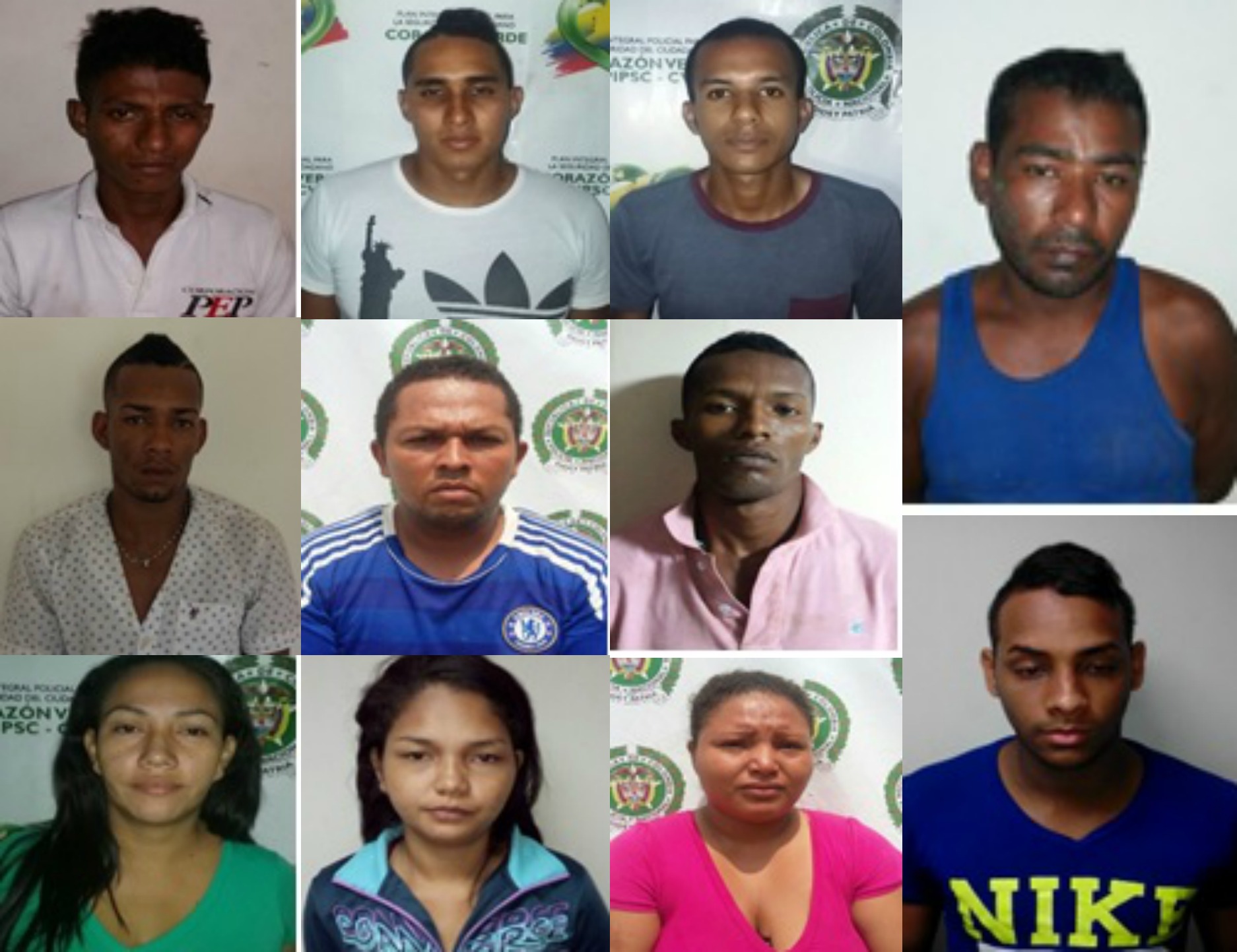 11 capturados por extorsión en operativos desarrollados en Barranquilla y Santa Marta‏