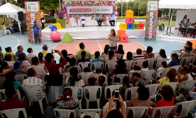 Distrito implementa método Singapur para niños de Transición