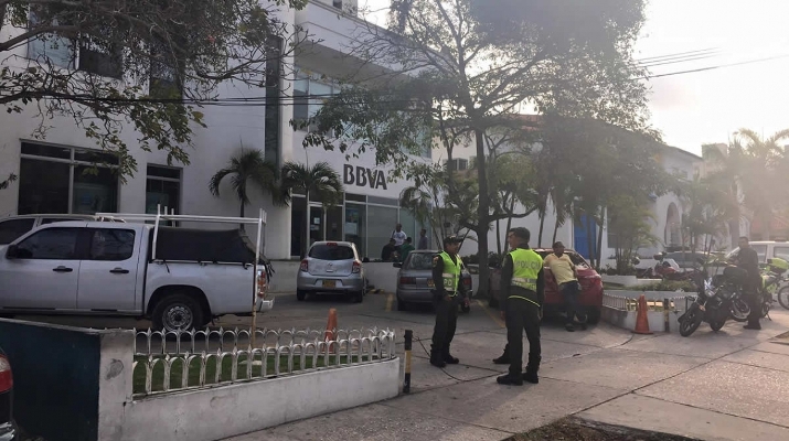 Nuevo taquillazo en sede bancaria en el norte de Barranquilla