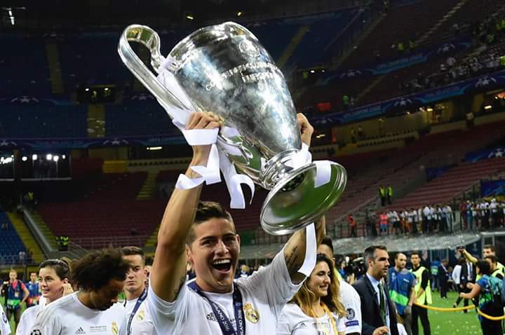 James, segundo colombiano campeón en Champions