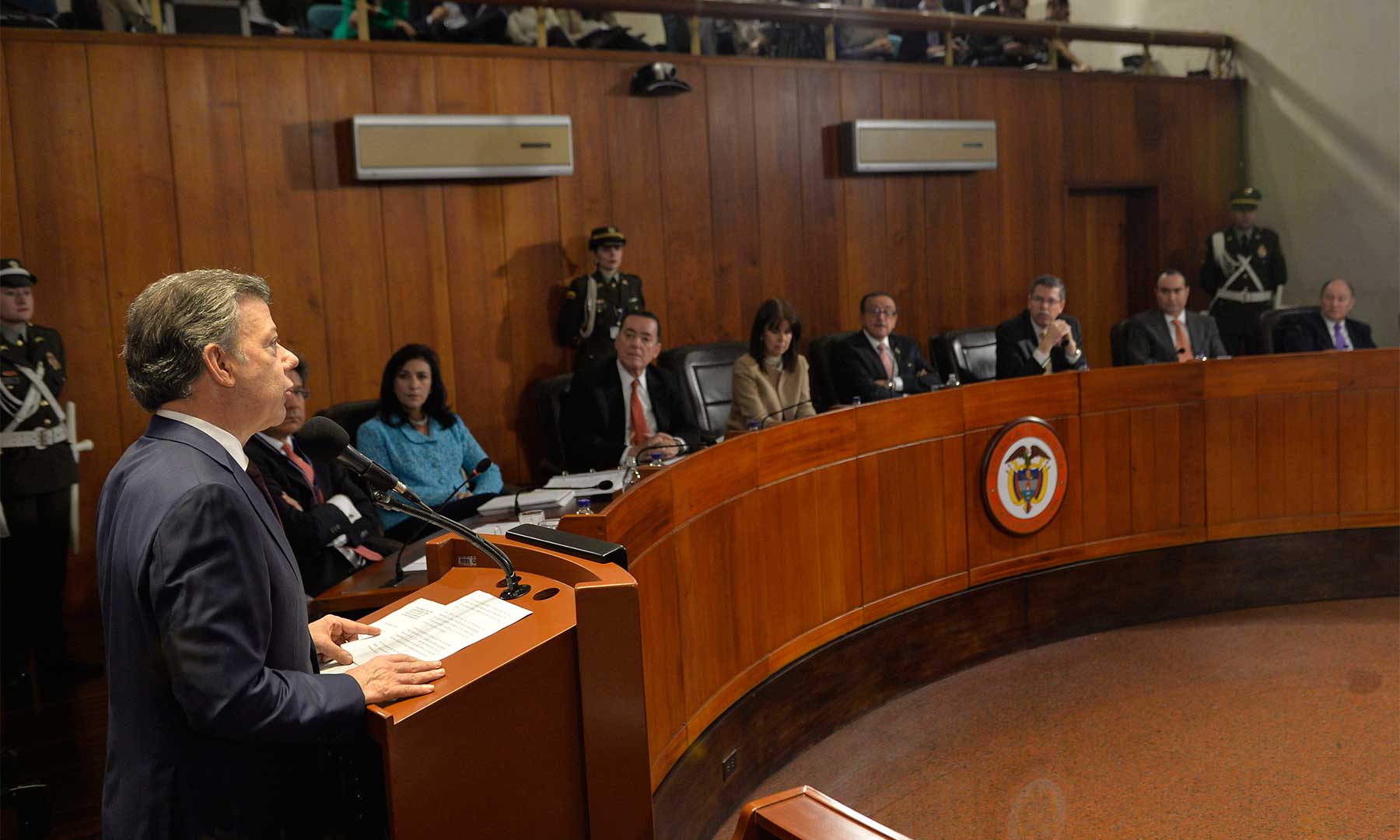 “Quiero entregarle la paz al pueblo para que decida si seguimos avanzando por el camino que hemos recorrido”: Presidente Santos