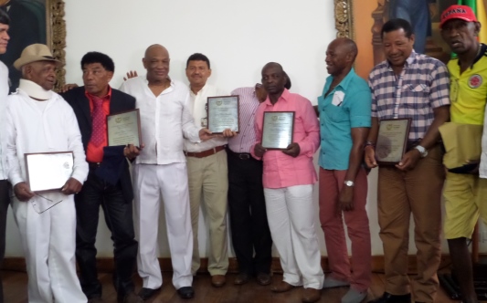 Rodrigo “Rocky” Valdez fue homenajeado en Cartagena