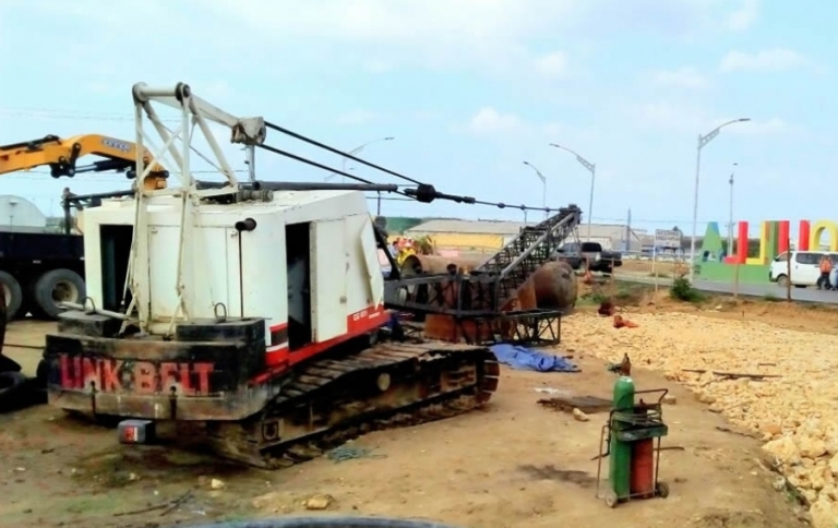 En accidente laboral, muere obrero en obras del nuevo Puente Pumarejo