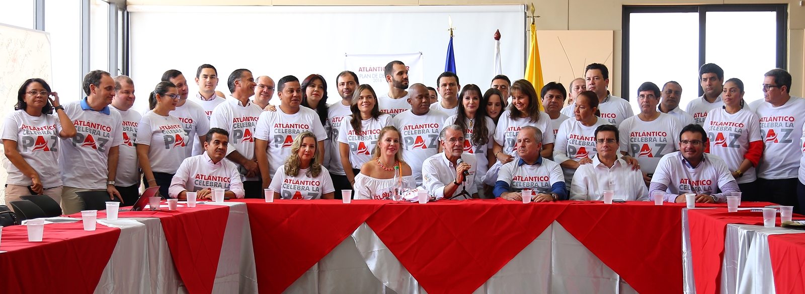 “En el Atlántico celebramos y nos ponemos la camiseta de la paz”: gobernador Verano