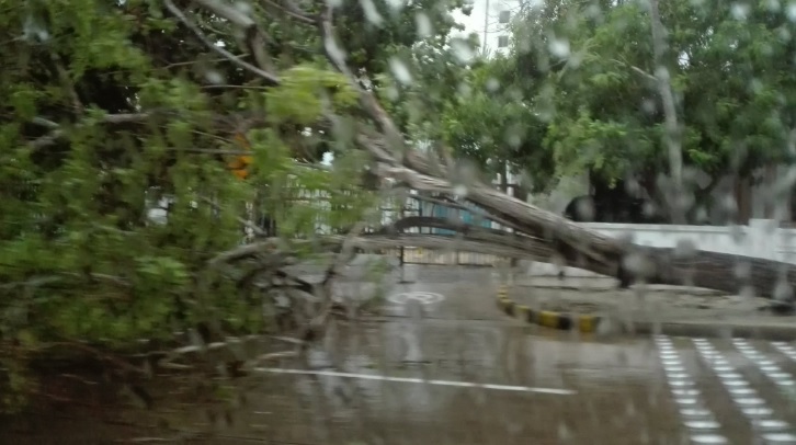 Emergencias debido a fuerte tempestad en Barranquilla y su área metropolitana