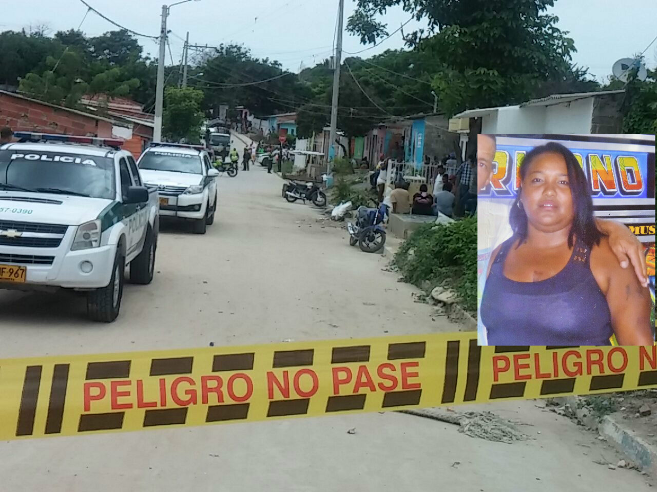 Asesinan a una mujer de varios disparos, en el barrio El Bosque