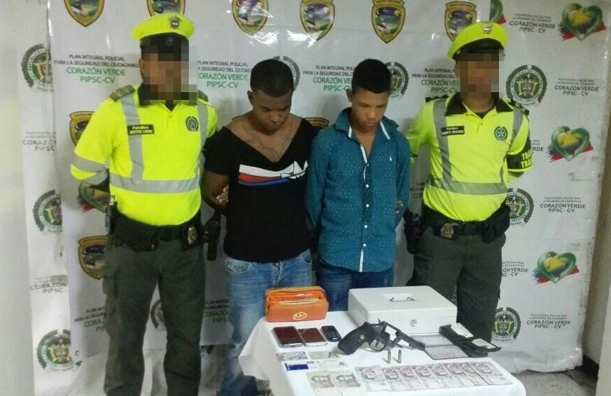 Policía frustra atraco en local comercial en el norte de Barranquilla