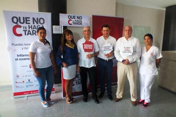 Lideran campaña para la identificación temprana de la Hepatitis C