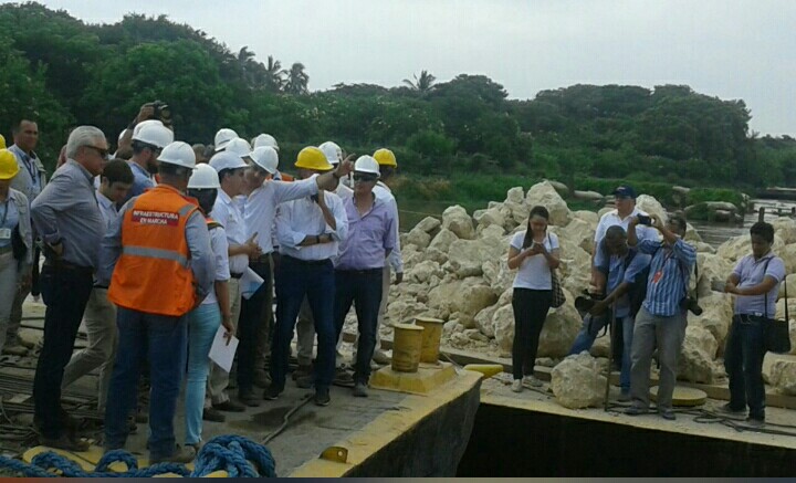 Obras del nuevo Puente Pumarejo avanzan conforme al cronograma establecido: Mintransporte