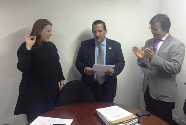 Representante Martha Villalba asume presidencia de la Comisión de Acreditación Documental