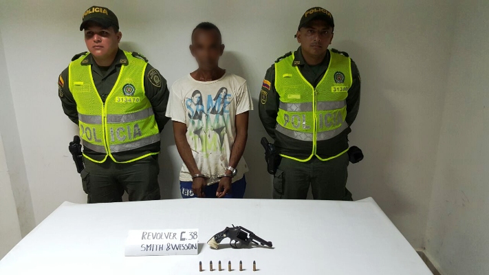 capturados- Repelón-porte-ilegal