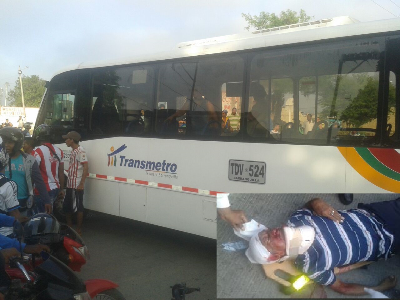 Falleció adulto mayor que fue arrollado en su bicicleta por un bus alimentador del Transmetro