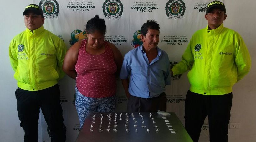 Capturados en Polonuevo un hombre y una mujer dedicados al microtráfico