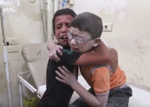 niños siria