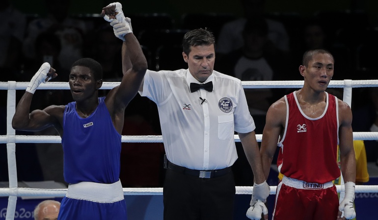 Yuberjén Martínez a un paso del podio olímpico
