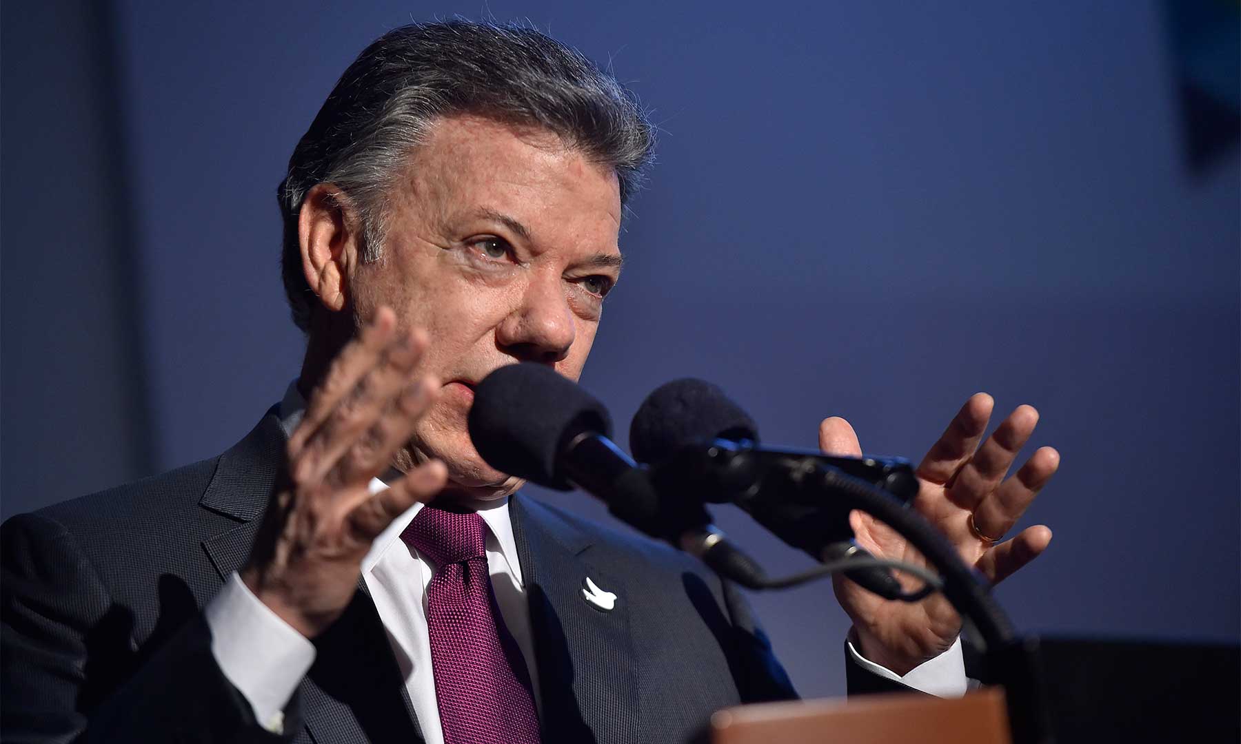 Presidente Santos felicita a Donald Trump por su elección como Presidente de los Estados Unidos