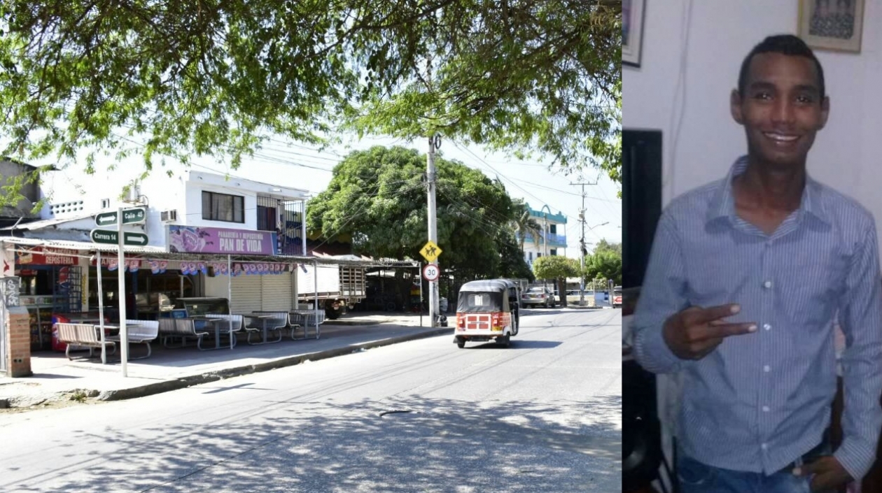 Por tropezar una moto en Soledad, asesinan de dos tiros a barrista del Junior
