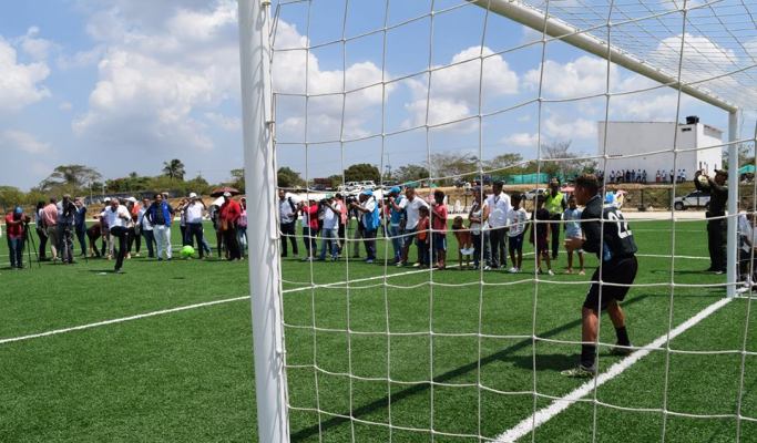 Inauguración de estadio de fútbol de Baranoa (2)