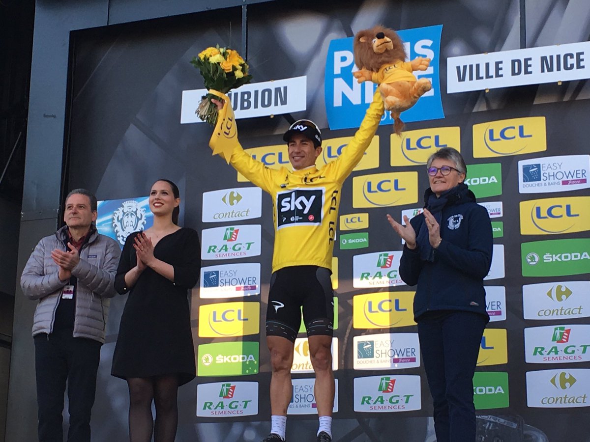 Sergio Luis Henao, nuevo líder de la carrera París-Niza