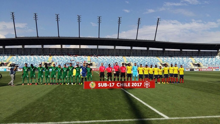 La selección de Bolivia derrotó 3-2 a su similar de Colombia en el Suramericano Sub-17