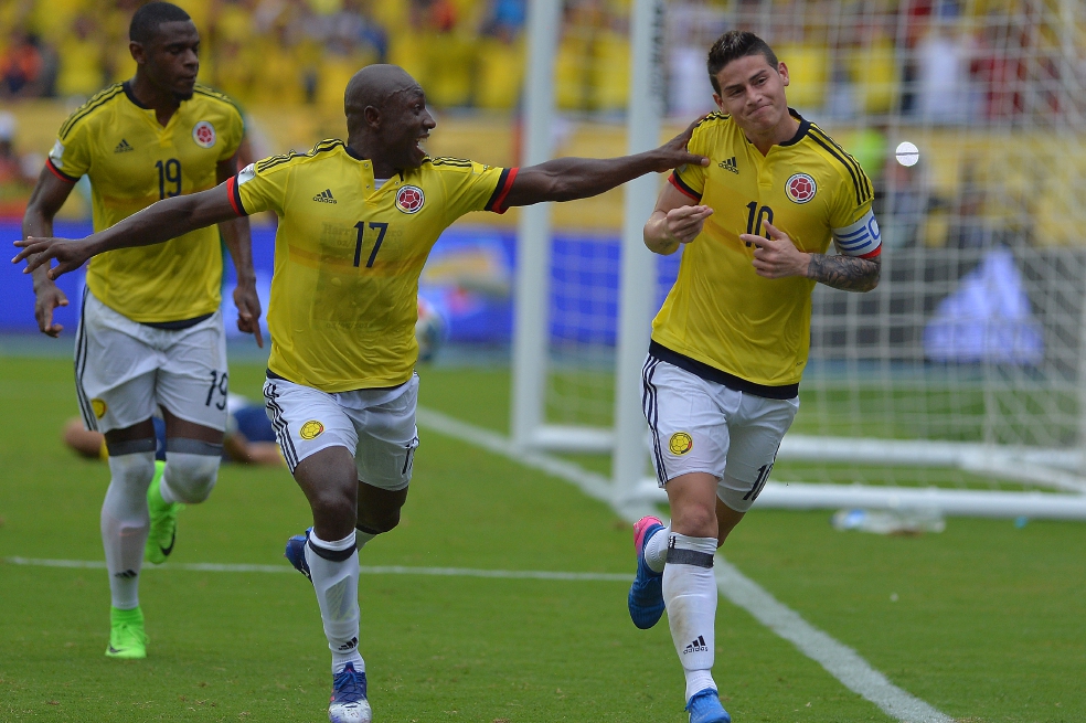 Selección Colombia sube al quinto lugar de la clasificación FIFA