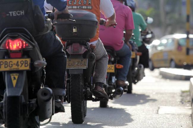“Día sin moto” en el municipio de Malambo