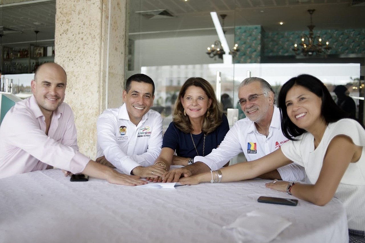 Gobernadores y vicepresidenta pactan cierre financiero de megaproyecto del Canal del Dique