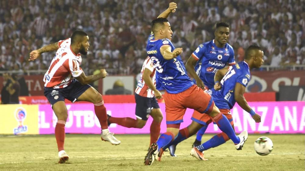 Junior venció 1-0 al Pasto en el primer partido de la final