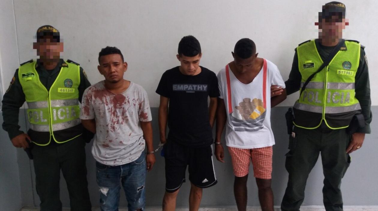 Tres delincuentes fueron capturados tras asaltar a un ciudadano en el ...