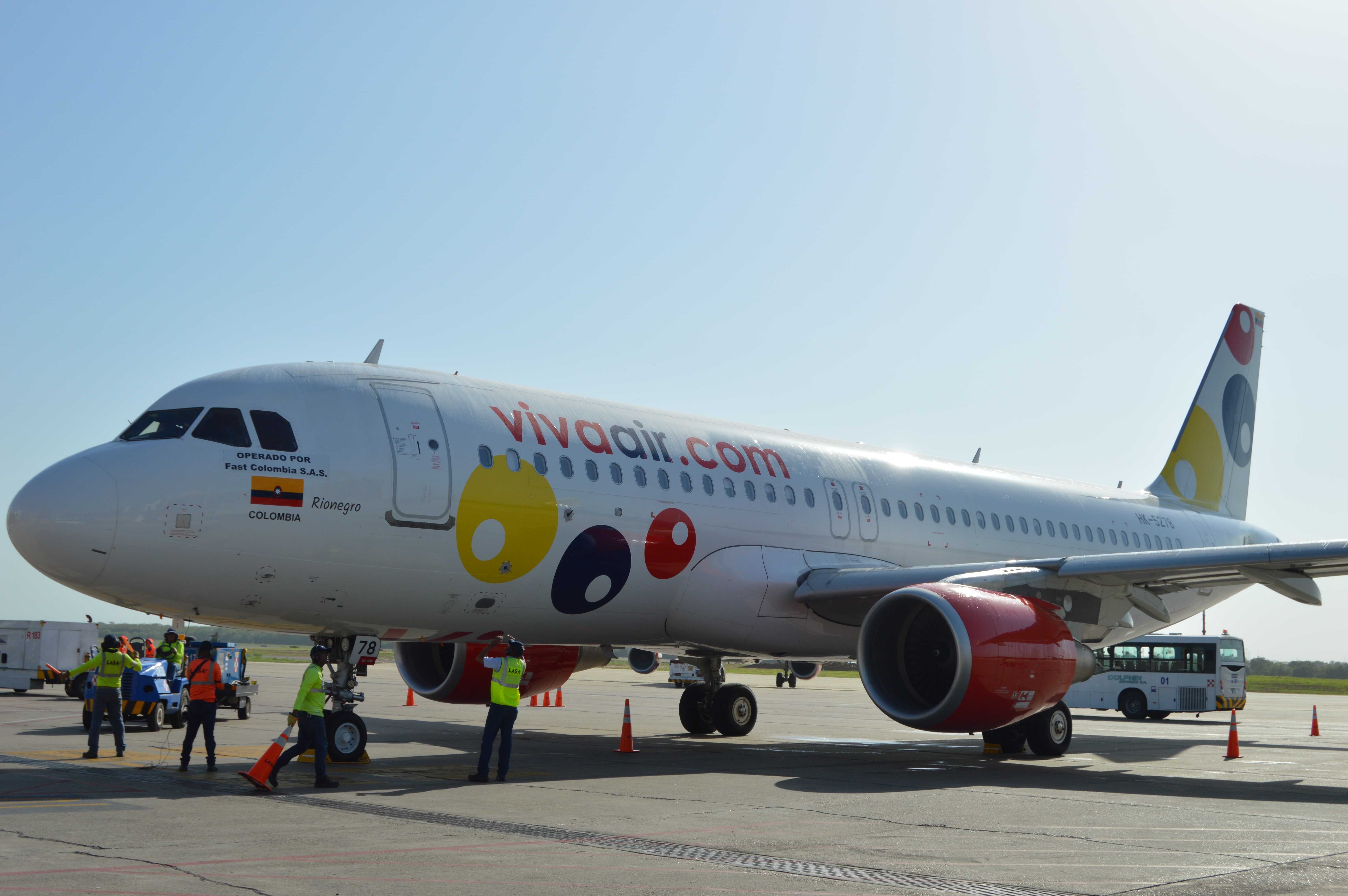 Aeropuerto Ernesto Cortissoz aumenta un 6% el número de pasajeros movilizados con la llegada de Viva Air