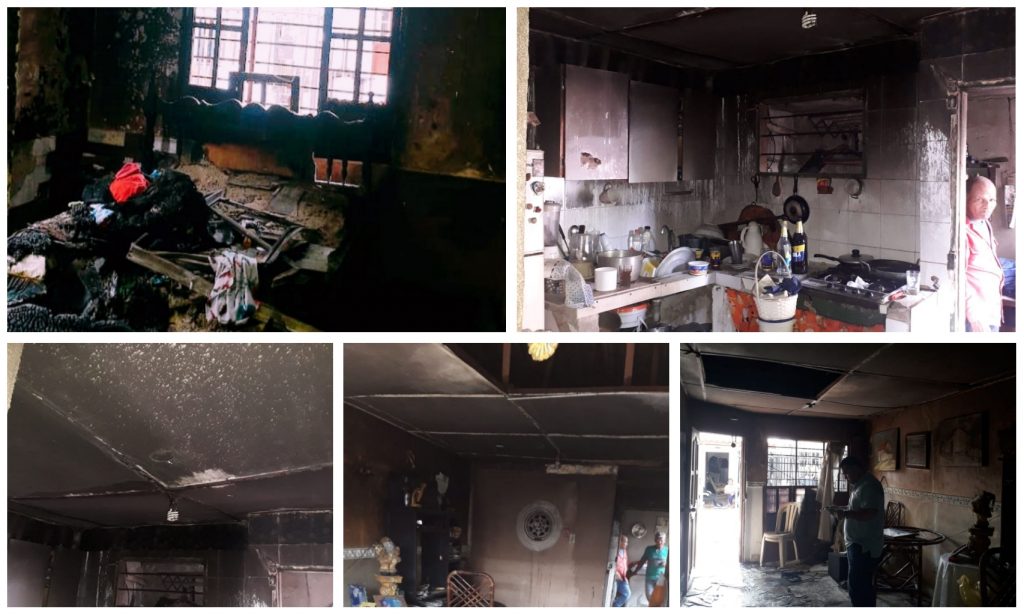 Incendio consumió vivienda en la Ciudadela 20 de Julio - Emisora Atlántico