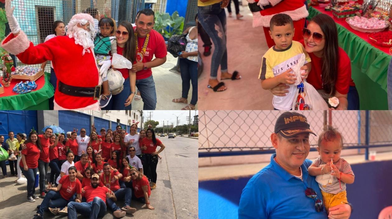 Entregaron regalos a hijos de reclusos en la Cárcel Modelo
