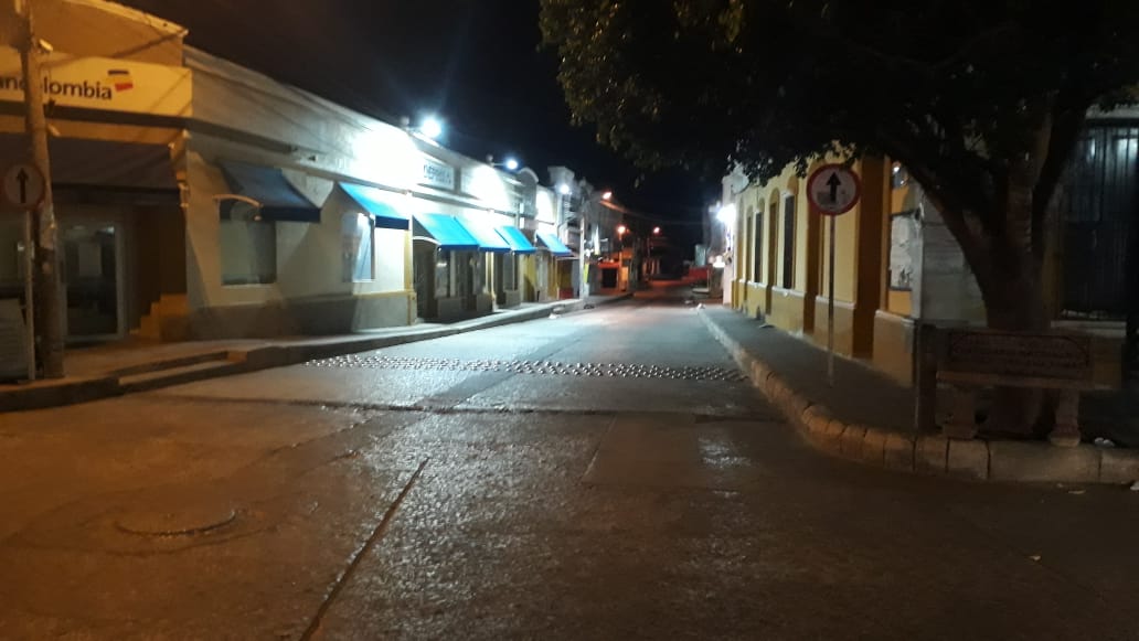 Con éxito se inició el toque de queda en el departamento del Atlántico