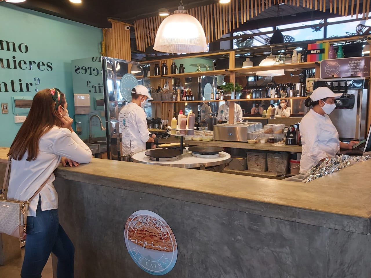 Así fue el primer día del plan piloto para la reapertura de restaurantes en Caimán del Río