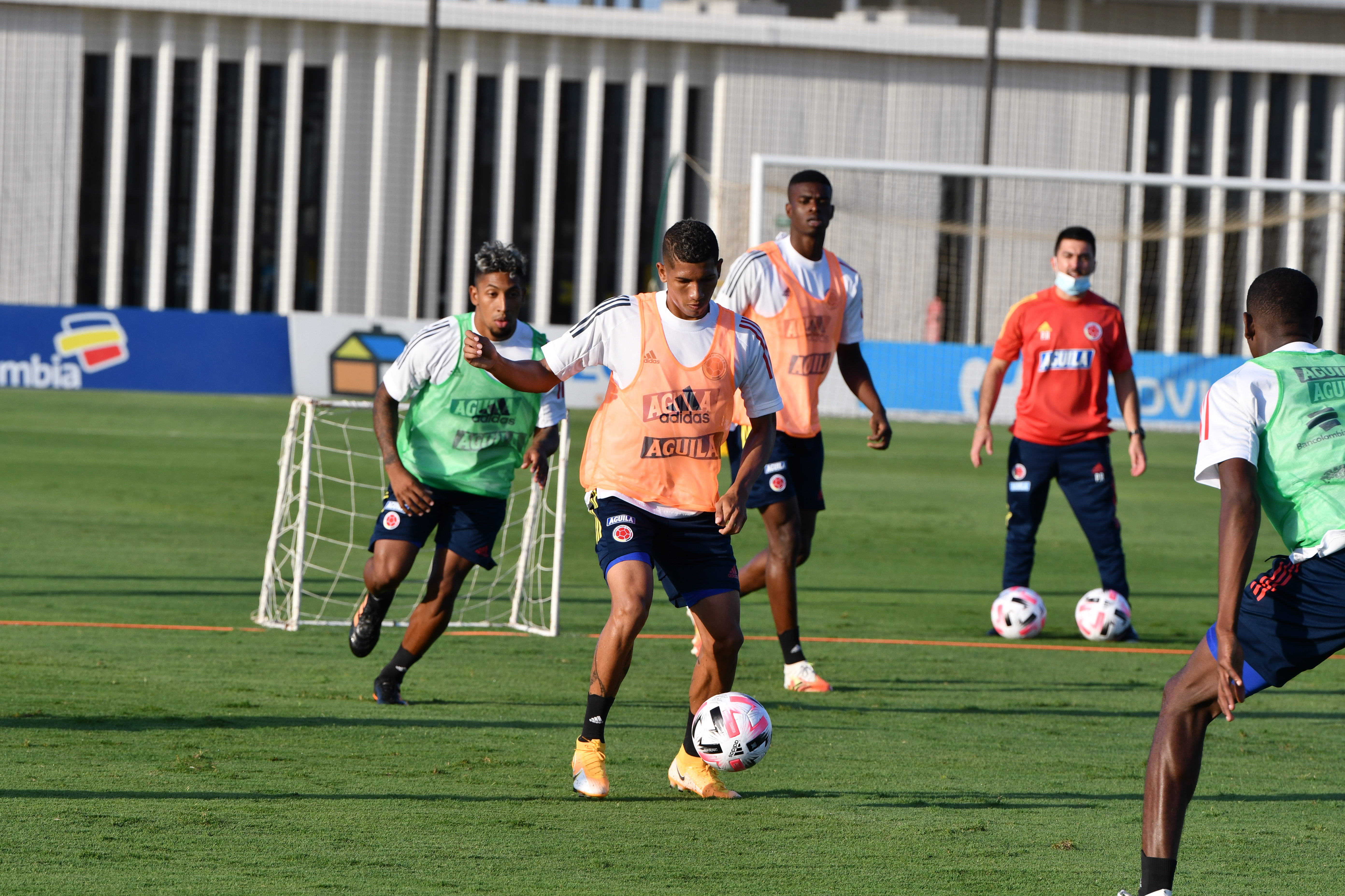 Nueva jornada de entrenamientos de la Selección Colombia en Barranquilla