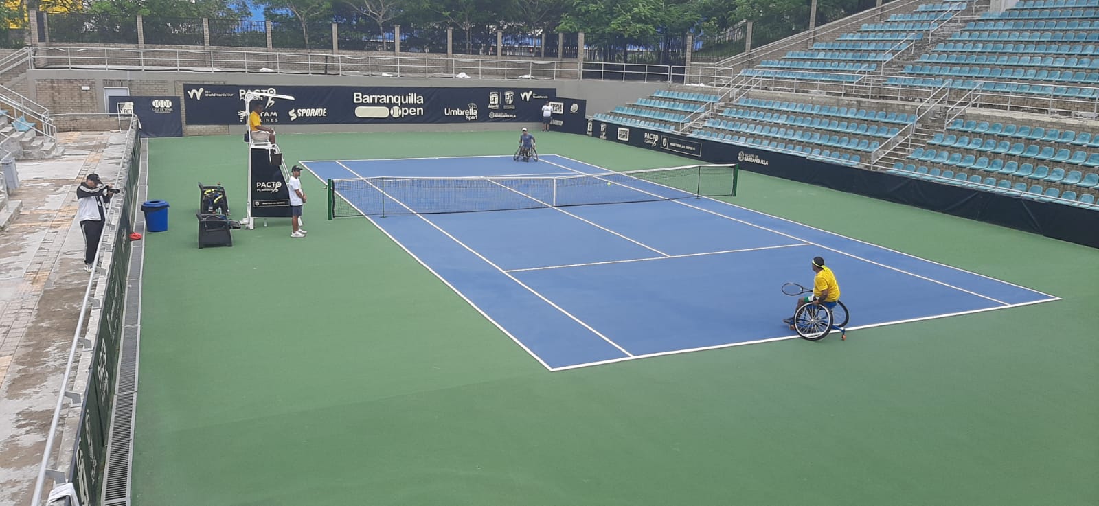 Se disputó la final del torneo de tenis en silla de ruedas Barranquilla Open