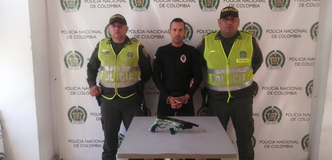 Un capturado en Soledad al ser sorprendido con un arma de fuego ...
