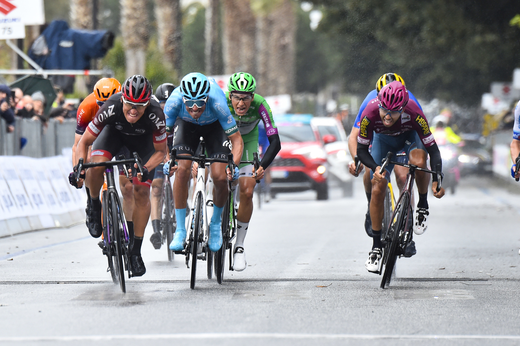 Jhonatan Restrepo, el mejor del Giro Reggio Calabria en Italia