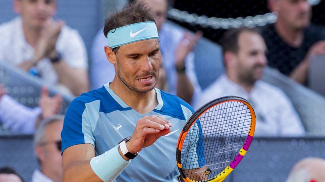 Rafael Nadal, fuera del Abierto de Madrid por su lesión de cadera