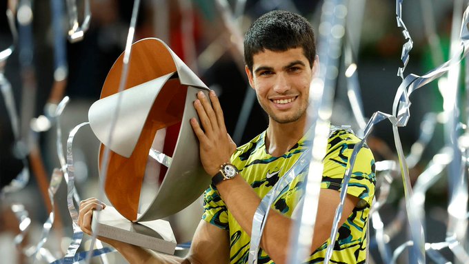 Carlos Alcaraz a las puertas del número 1 tras revalidar título en Madrid