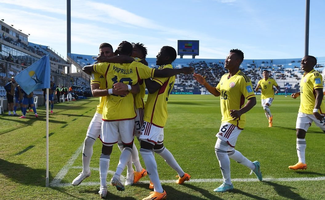 Colombia golea a Eslovaquia y pasa a cuartos de final en el Mundial Sub 20 de Argentina