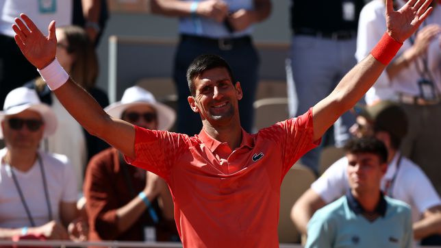 Djokovic supera a Nadal y queda como el tenista con más cuartos de final en Roland Garros