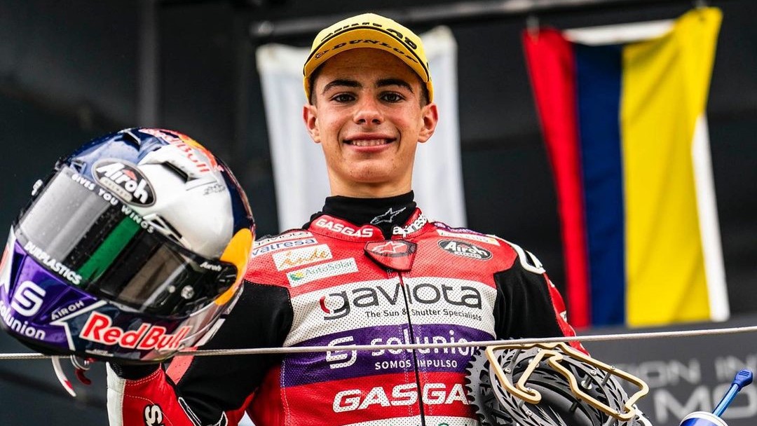 David Alonso hace historia: Primer piloto colombiano en ganar un gran premio en el mundial de MotoGP