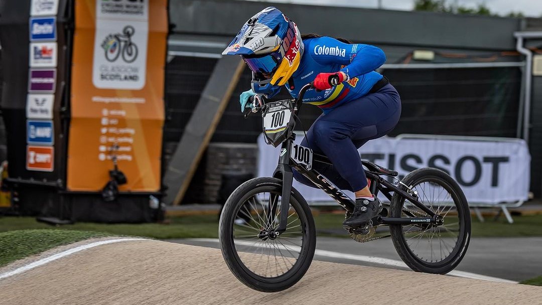 Cinco colombianos entre los ocho mejores del BMX racing mundialista
