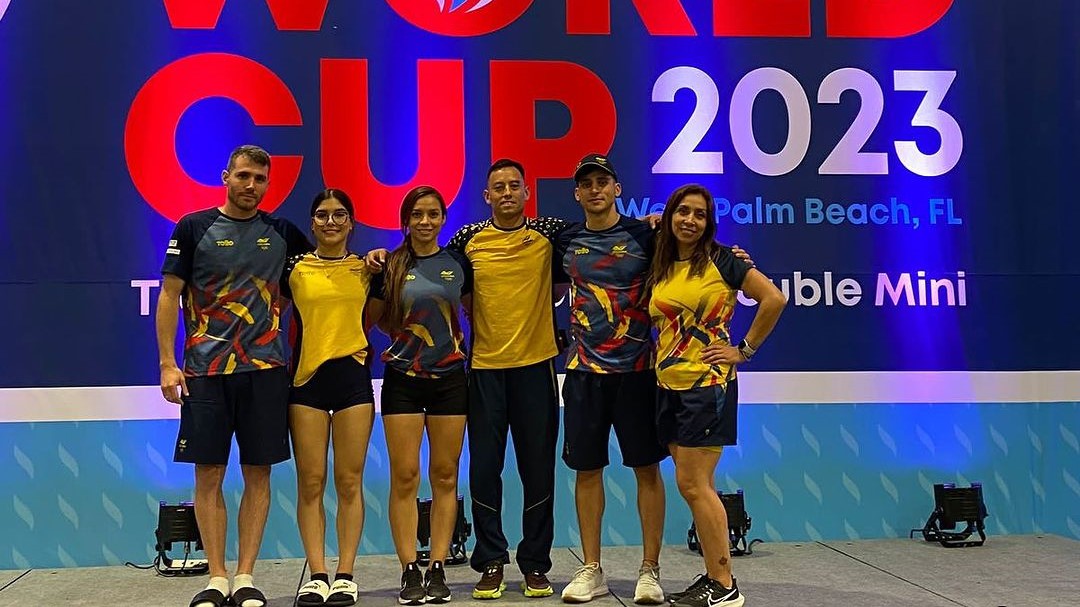 Cuatro colombianos entrarán en el concurso de la Copa Mundo de Trampolín 2023