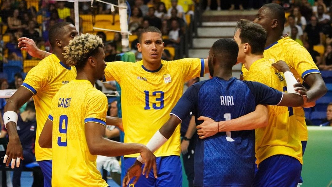 Medalla de bronce para Colombia en el Suramericano Masculino de Voleibol