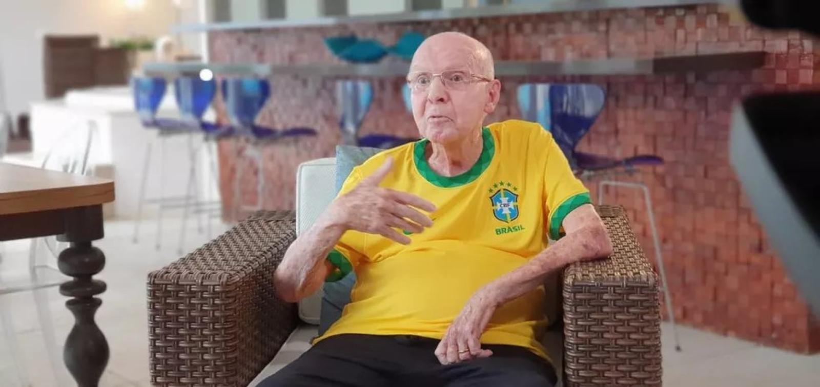Mario Lobo Zagallo, internado debido a una infección urinaria en Brasil