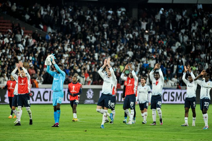 Goleada de Liga de Quito en la ida de las semifinales de la Copa Sudamericana