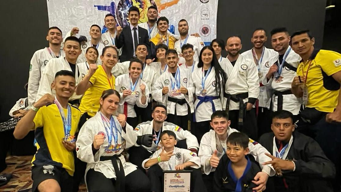 Destacada participación de la Selección Colombiana de Hapkido en el Panamericano