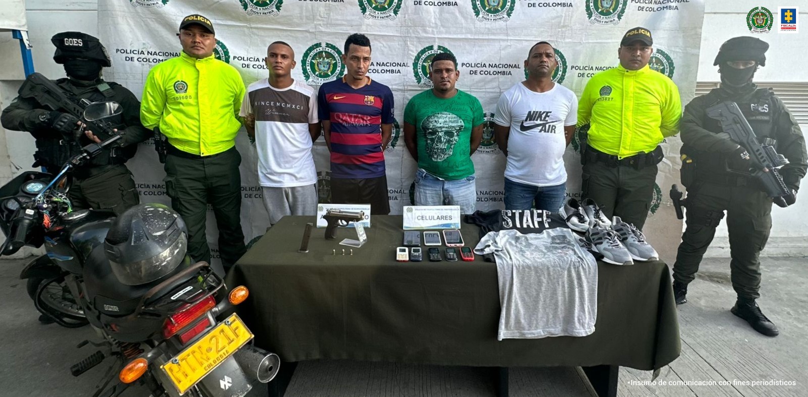 A la cárcel Modelo fueron enviados los cuatro presuntos responsables ...